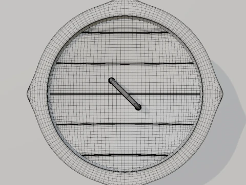 Perisai Perang Viking Model 3D