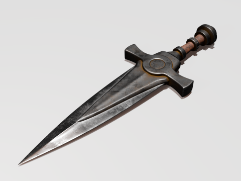 Realistic Dagger Modèle 3D