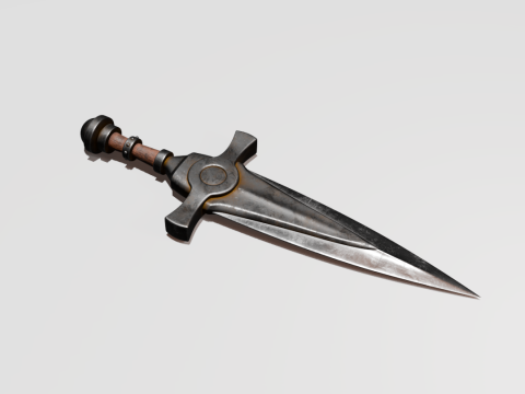 Realistic Dagger Modèle 3D