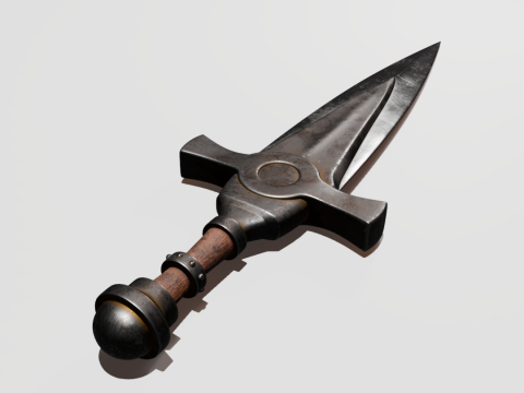 Realistic Dagger Modèle 3D
