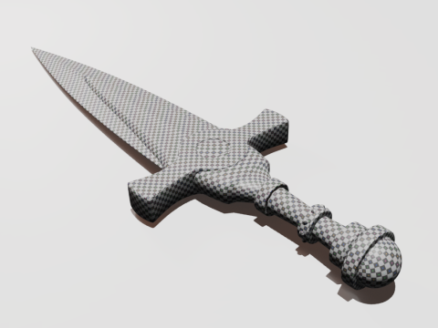 Realistic Dagger Modèle 3D