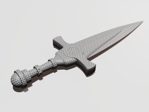 Realistic Dagger Modèle 3D