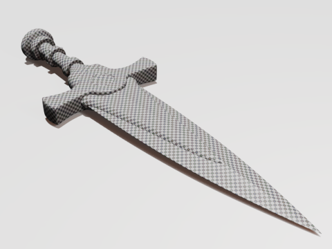 Realistic Dagger Modèle 3D