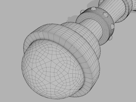 Realistic Dagger Modèle 3D