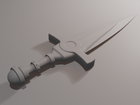 Realistic Dagger Modèle 3D