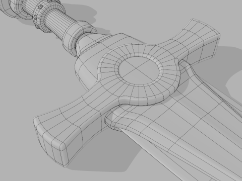 Realistic Dagger Modèle 3D