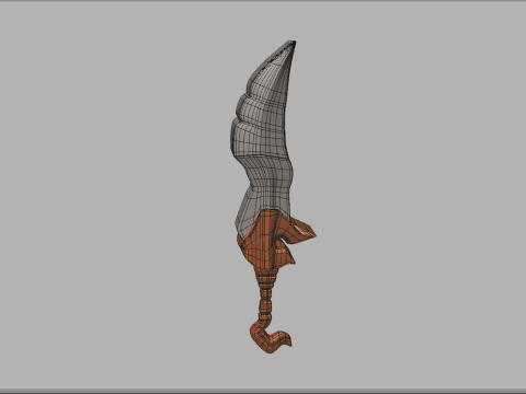 Kratos Sword Model 3D