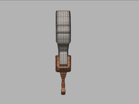 Kratos Sword Model 3D