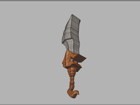 Kratos Sword Model 3D