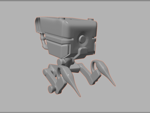Cinema 4d specific robot Model 3D