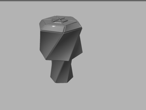 Salmon hook Modelo 3D