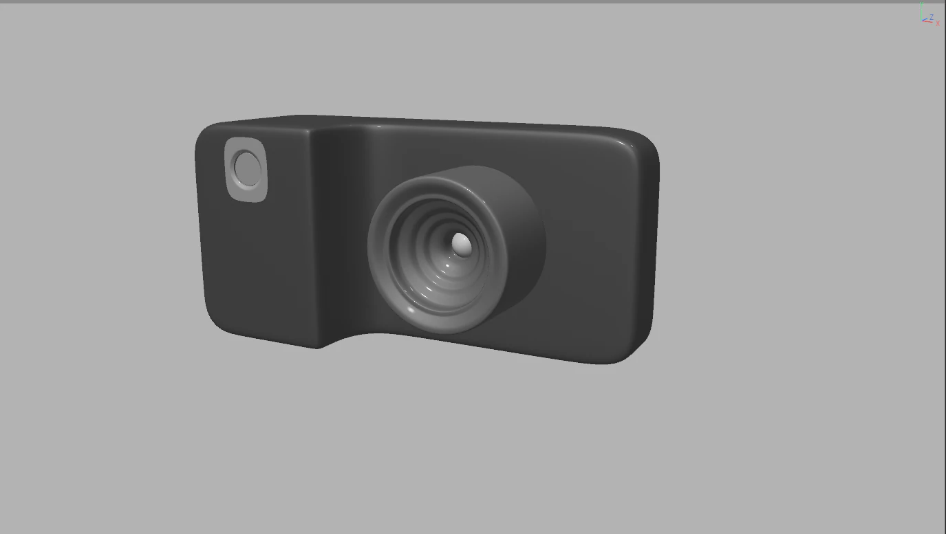 카메라 3D 모델 .c4d .max .obj .3ds .fbx .stl .blend 