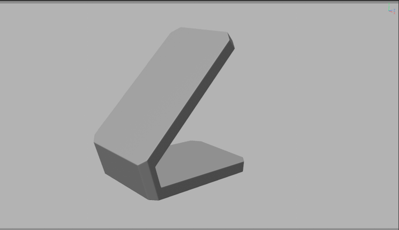 Minimalist phone holder Modèle 3D .c4d .max .obj .3ds .fbx .stl .blend