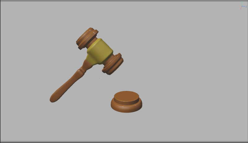 Lawhammer Model 3D .c4d .max .obj .3ds .fbx .stl .blend 
