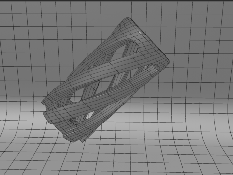 Dekor sert yüzey modelleme 3D Model