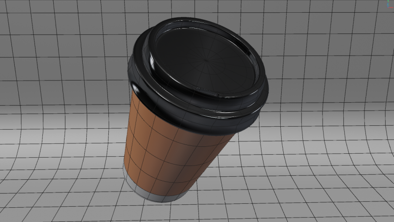 Coffee cup 3D Model .c4d .max .obj .3ds .fbx .stl .blend