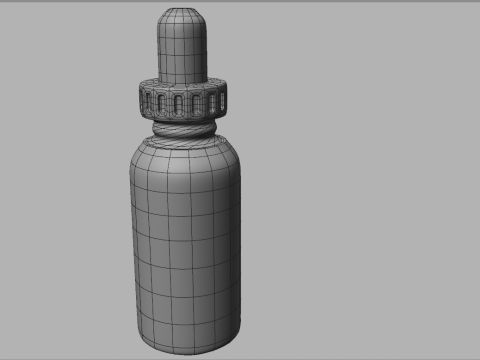 Spesific medical bottle Modelo 3D