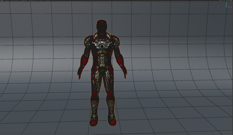 Iron man Modelo 3D .c4d .max .obj .3ds .fbx .stl .blend
