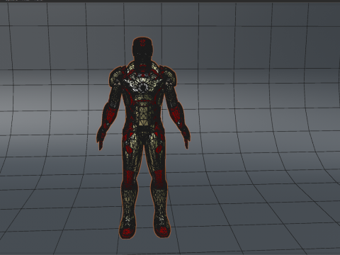 Iron man Modelo 3D