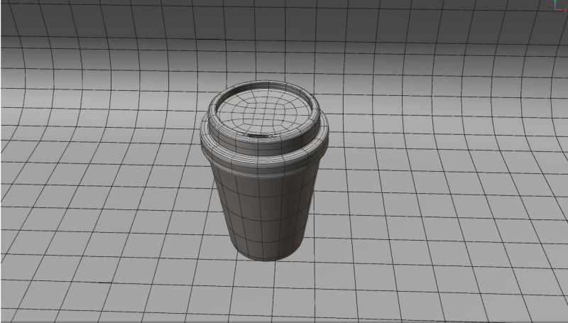 Coffee cup 3D Model .c4d .max .obj .3ds .fbx .stl .blend