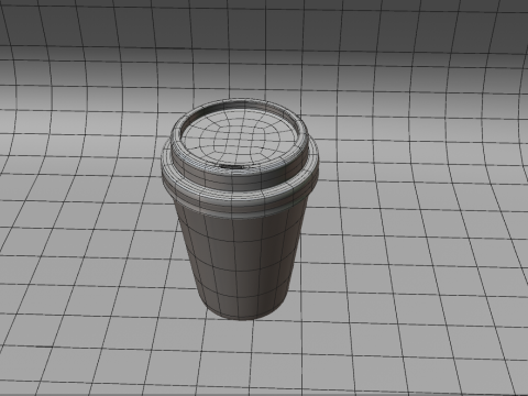 Coffee cup 3D Modell