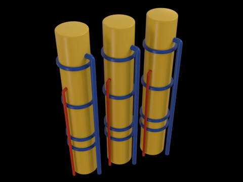 LowPoly Industrial Refinery 3D Model