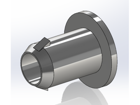Polo 6n gear lever bushing - 357711590B 3D Model