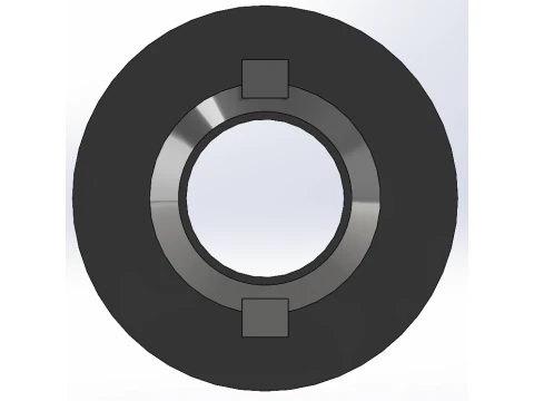 Polo 6n gear lever bushing - 357711590B 3D Model