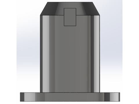 Polo 6n gear lever bushing - 357711590B 3D Model