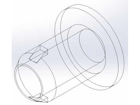 Polo 6n gear lever bushing - 357711590B 3D Model