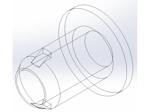 Polo 6n gear lever bushing - 357711590B 3D Model