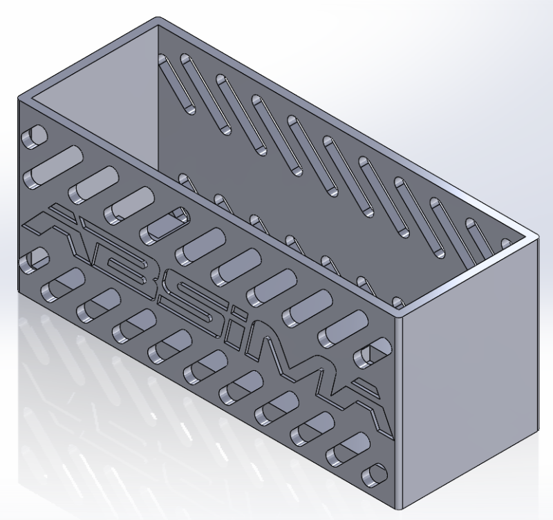ABSIMA RC BATTERY CASE WITH COVER 3D Model .c4d .max .obj .3ds .fbx .stl .blend