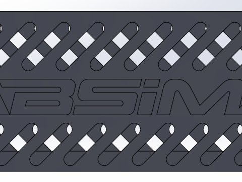 ABSIMA RC BATTERY CASE WITH COVER 3D Model
