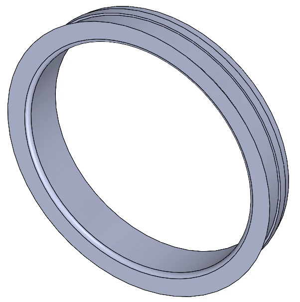 Hub Centric Ring 3D Model .c4d .max .obj .3ds .fbx .stl .blend 