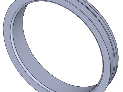 Hub Centric Ring Modello 3D