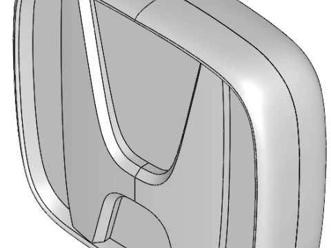 HONDA HEYCOVER PARA HONDA EG KEY Modelo 3D