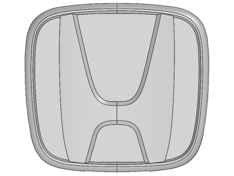 HONDA HEYCOVER FOR HONDA EG KEY 3D Модель