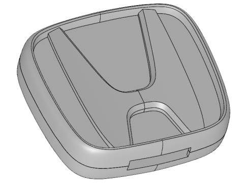 HONDA HEYCOVER FOR HONDA EG KEY 3D Модель