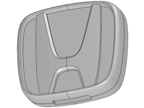 HONDA HEYCOVER FOR HONDA EG KEY 3D Модель
