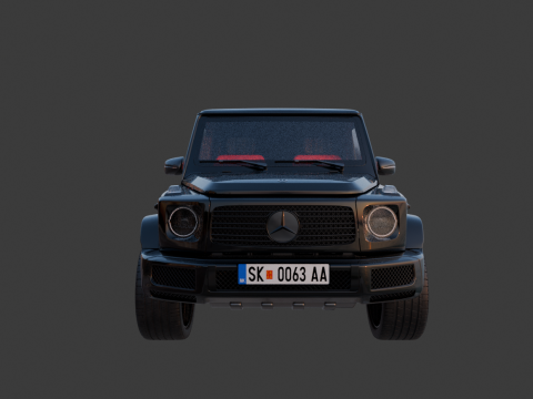 Mercedes G63 AMG 3Dモデル
