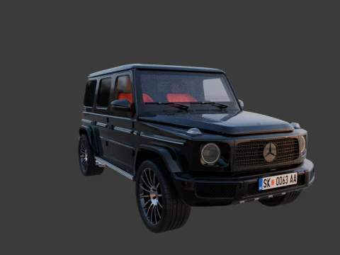 Mercedes G63 AMG 3D Model
