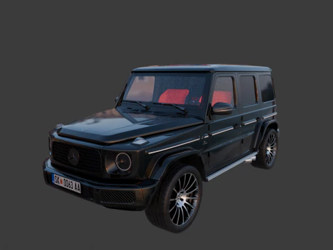 Mercedes G63 AMG 3D Model