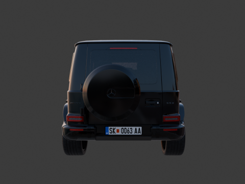 Mercedes G63 AMG Modèle 3D