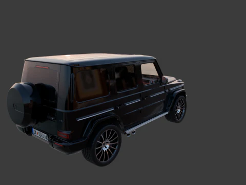 Mercedes G63 AMG 3D Model