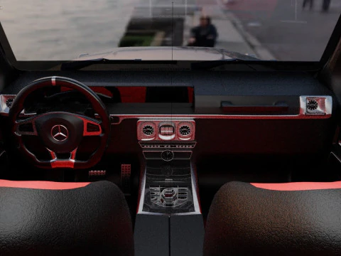 Mercedes G63 AMG 3D Model