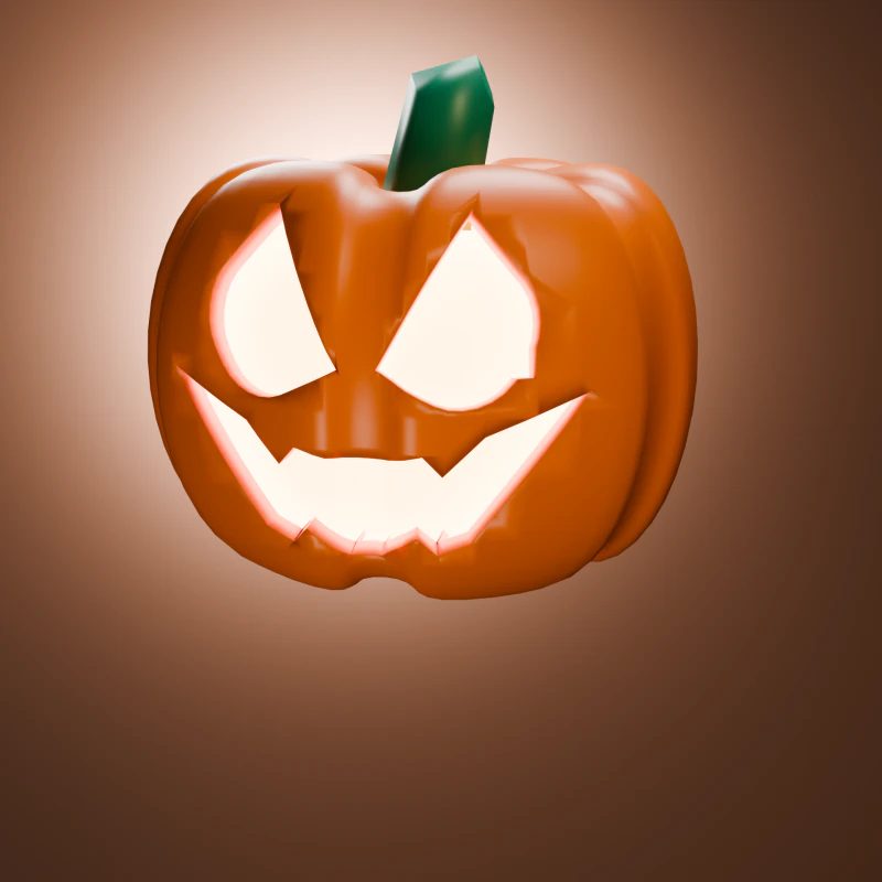 Pompoen 3D Model .c4d .max .obj .3ds .fbx .stl .blend 