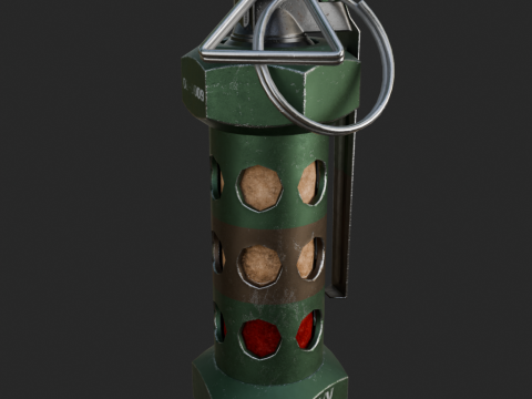 Flashbang granade Modelo 3D