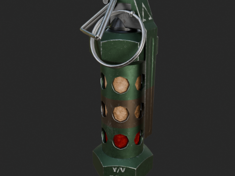 Flashbang granade 3D Модель
