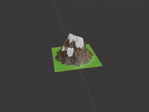 Mountain 3D 모델