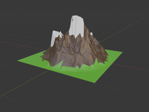 Mountain 3D 모델